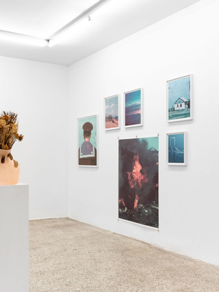 Installation view Bed Manners, Kunstpunkt Berlin, 2019