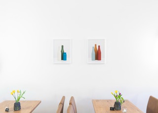 Installation view 'Gläsern', Schloss Biesdorf, Berlin, 2025
