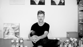 Carsten Becker in his studio.